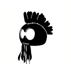 Hawaiian Ikaika‎ Warrior Black Auto/Laptop Vinyl Decal
